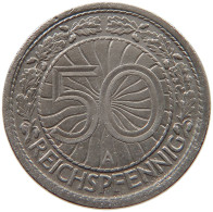 GERMANY WEIMAR 50 PFENNIG 1928 A #a056 0337 - 50 Rentenpfennig & 50 Reichspfennig