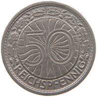 GERMANY WEIMAR 50 PFENNIG 1928 A #a062 0103 - 50 Rentenpfennig & 50 Reichspfennig