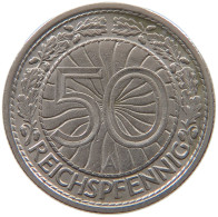 GERMANY WEIMAR 50 PFENNIG 1928 A #a046 0869 - 50 Rentenpfennig & 50 Reichspfennig
