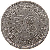 GERMANY WEIMAR 50 PFENNIG 1928 A #a046 0875 - 50 Rentenpfennig & 50 Reichspfennig