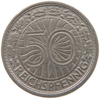 GERMANY WEIMAR 50 PFENNIG 1928 A #a080 0489 - 50 Rentenpfennig & 50 Reichspfennig