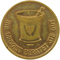 GERMANY WEST TOKEN HEHL DROGERIE 22MM #a050 0327 - Autres & Non Classés