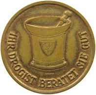 GERMANY WEST TOKEN HEHL DROGERIE 22MM #a050 0325 - Sonstige & Ohne Zuordnung