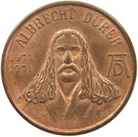 GERMANY WEST MEDAL ALBRECHT DURER NURNBERG 1971 19MM #c079 0215 - Other & Unclassified