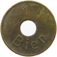 GERMANY WEST BEER TOKEN FLOTZINGER BRAU 21MM #a050 0411 - Other & Unclassified