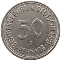 GERMANY WEST 50 PFENNIG 1967 J #a061 0637 - 50 Pfennig