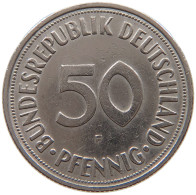 GERMANY WEST 50 PFENNIG 1966 F #a061 0611 - 50 Pfennig