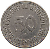 GERMANY WEST 50 PFENNIG 1950 J #a072 0691 - 50 Pfennig