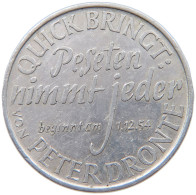 GERMANY WEST ALUMINIUM TOKEN 1954 26MM #a065 0131 - Autres & Non Classés