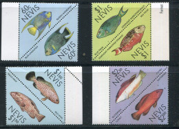 Nevis ** N° 470 à 477 -  Poissons, - St.Christopher, Nevis En Anguilla (...-1980)