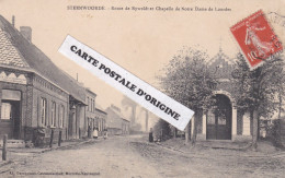 59 - STEENWOORDE - ROUTE DE RYWELDT ET CHAPELLE DE NOTRE DAME DE LOURDES - Steenvoorde