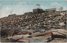 Panoramic View - Summit Of Pike's Park - Colo. - & Train - Other & Unclassified