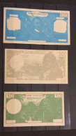 3 Simili Billets "Banque Super Jouet" 10 Francs, 50 Francs, 100 Francs - Fiktive & Specimen