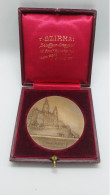 Médaille En Bronze Cinquantenaire De La Fondation De La S.B.M. De Monaco 1863-1913 Par François Blanc - Autres & Non Classés