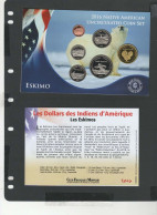 Baisse De Prix USA - Blister 6 Pièces Dollars Indiens D'Amérique 2016 - Eskimo - Collezioni, Lotti Misti