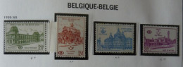 BELGIUM :   1959 - CHEMINS DE FER - CF   366 à 368 + 376 ** - COTE: 27,50€ - Ungebraucht