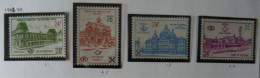 BELGIUM :   1961 - CHEMINS DE FER - CF   373 à 375 + 377 ** - COTE: 65,00€ - Nuevos