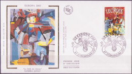 Europa CEPT 2002 France - Frankreich FDC1 Y&T N°3466 - Michel N°3603 - 0,46€ EUROPA - 2002