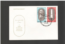 Germania Est - Ddr - 1969  Fdc Pierre De Coubertin Fondatore Giochi Olimpici - 1950-1970