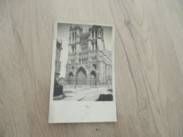Carte Photo 80 Somme Amiens à Confirmer Guerre 14/18 ? Cathédrale - Amiens