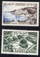 Colonie Française, Tunisie Poste Arienne N°18/9 Neuf*, Qualité Très Beau - Poste Aérienne