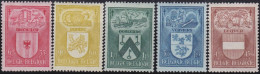 Belgie  .   OBP    .    743/747   .    *      .   Ongebruikt Met Gom    .   /   .    Neuf Avec Gomme - Unused Stamps