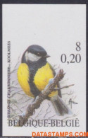 België 2000 - Mi:3017, Yv:2963, OBP:2966, Stamp - □ - Birds Great Tit - 1981-2000