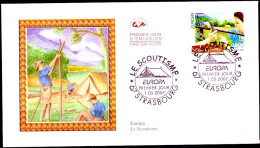 Europa CEPT 2007 France - Frankreich FDC2 Y&T N°4049 - Michel N°4257 - 0,60€ EUROPA - 2007