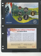 Baisse De Prix USA - Blister 6 Pièces Dollars Indiens D'Amérique 2018 - Miami - Colecciones