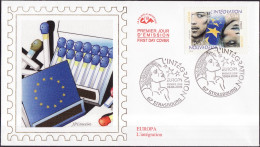 Europa CEPT 2006 France - Frankreich FDC2 Y&T N°3902 - Michel N°4066 - 0,53€ EUROPA - 2006