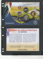 Baisse De Prix USA - Blister 6 Pièces Dollars Indiens D'Amérique 2019 - Seminole - Sammlungen