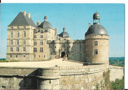 CPSM DE HAUTEFORT - LE CHATEAU ET LES REMPARTS - Hautefort