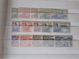 TIMBRES   FEZZAN  SERIE      N  28  A  42      COTE  26,25  EUROS   NEUFS  SANS  CHARNIERES - Ongebruikt