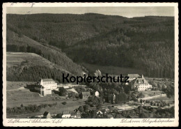 ALTE POSTKARTE LUFTKURORT SCHLEIDEN EIFEL BLICK VOM OHLIGSKÖPPCHEN Totalansicht Panorama Cpa Postcard Ansichtskarte - Schleiden