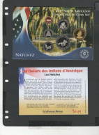 Baisse De Prix USA - Blister 6 Pièces Dollars Indiens D'Amérique 2019 - Natchez - Colecciones