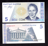 KIRGHIZISTAN 5 SOM 1994 PIK 8 FDS - Kirgisistan