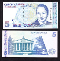 KIRGHIZISTAN 5 SOM 1997 PIK 13 FDS - Kirgisistan