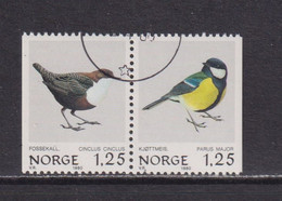 NORWAY - 1980 Birds 1k25  Booklet Pair  Used As Scan - Gebraucht