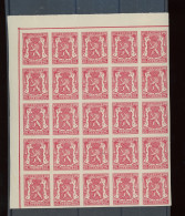 25 X 423.   25c Rose Sans Spécimen. N.D.  Rare.  Cote ?,-€ - 1931-1940