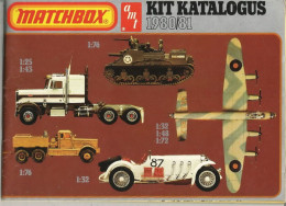 MATCHBOX Catalogue De Maquettes 1980/81 - 67 Pages - Parfait état - Catalogues & Prospectus