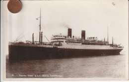 - Carte Postale Semi Moderne Du Paquebot CUBA  De La Compagnie Générale Transatlantique - Steamers