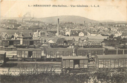 70 - HERICOURT - Vue Geniale Sur Les Trains De Marchandises En 1915 FM - Héricourt