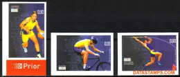 België 2004 - Mi:3352/3354, Yv:3290/3292, OBP:3303/3305, Stamp - □ - Olympics Athens 2004 - 2001-…