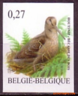 België 2009 - Mi:3944, Yv:3879, OBP:3898, Stamp - □ - Birds Woodcock - 2001-…