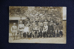 Carte Photo De Militaires - Personnages