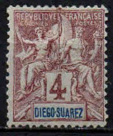 Diego Suarez - 1893 - Type Sage  - N° 40  - Neuf * - MLH - Nuevos