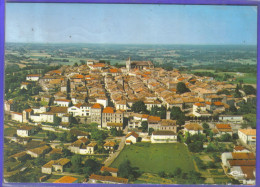 Carte Postale 47. Monflanquin Vue Aérienne  Très Beau Plan - Monflanquin