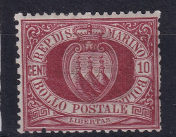 SAN MARINO 1899 - MLH - Sc# 9 - Unused Stamps