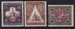 SAN MARINO 1894 - Canceled/MLH - Sc# 29-31 - Complete Set! - Unused Stamps