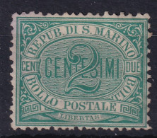 SAN MARINO 1877 - MLH - Sc# 1 - Neufs